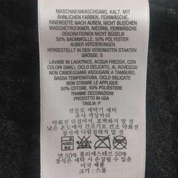 Harley Davidson Motorcycle Women's Long Sleeve Shirt size S Gray and Orange Gems - Picture 10 of 12